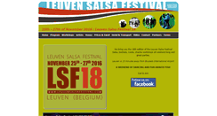 Desktop Screenshot of leuvensalsafestival.com